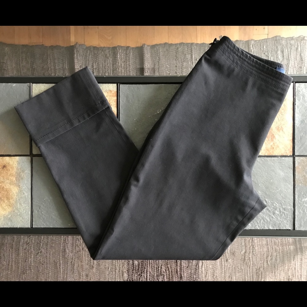 Piazza Sempione Crop Cuff Stretch Pants Flat Italy